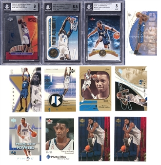 2000-2003 Upper Deck & Assorted Brands Tracy McGrady Card Collection (12 Different) Featuring BGS-Graded, One of One & Serial-Numbered Examples! 